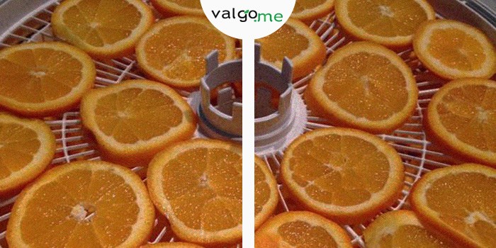 Apelsinų džiovinimas elektrinėje džiovyklėje