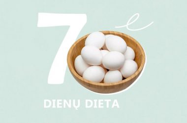 Kiaušinių dieta savaitei