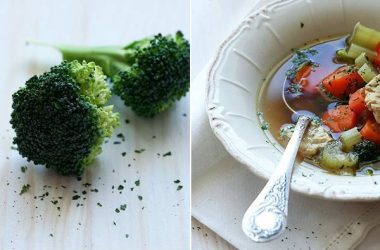 Daržovių sriuba su kalakutiena receptas