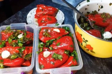 Marinuota paprika – skaniausio užkandžio receptas!
