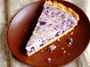 Mėlynių ir varškės pyragas receptas
