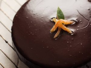 Šokoladinis tortas su apelsinais receptas