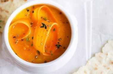 Morkų ir mango kreminė sriuba