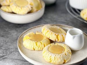 Citrininių sausainių su kremu receptas