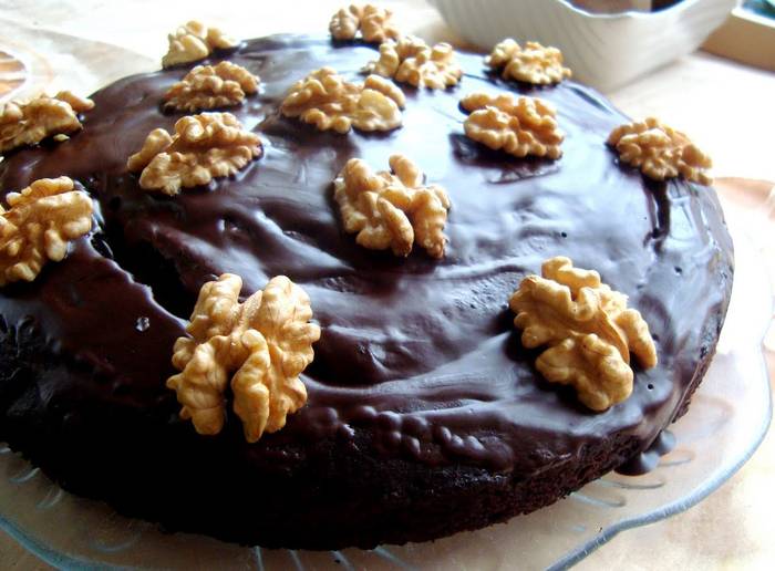 Tamsaus šokoladinio pyrago receptas